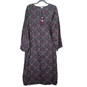 Alkaram Studio Womens Kurta 16 Semi Sheer Bohemian Geometric Asia Traditional